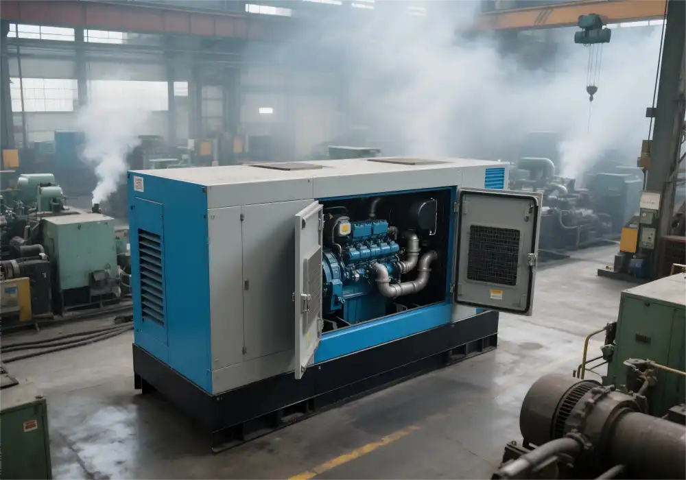 Harmonic Distortion Control in Diesel 3-Phase Power